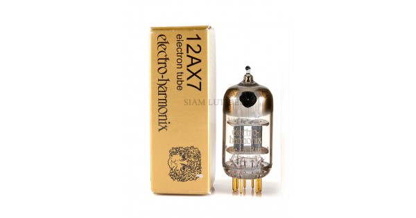 Electro-Harmonix 12AX7 GOLD プリ管 5本組 Electro-Harmonix Gold 12AX7 Gold Pins Preamp Tube | 12AX7EHG